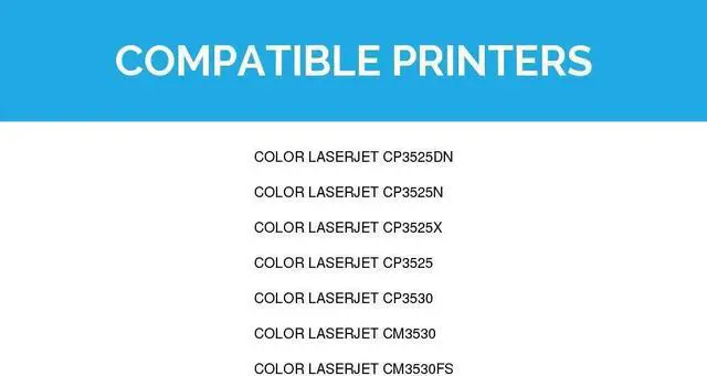 Alt view image 7 of 11 - LD Remanufactured Toner Cartridge Replacement for HP 504A CE253A (Magenta) Compatible with HP Color LaserJet CP3525dn CP3525n CP3525x CP3525 CP3530 CM3530 CM3530fs