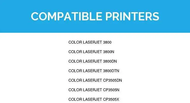 Alt view image 8 of 8 - LD © Remanufactured Replacement Laser Toner Cartridge for Hewlett Packard Q7582A (HP 503A) Yellow