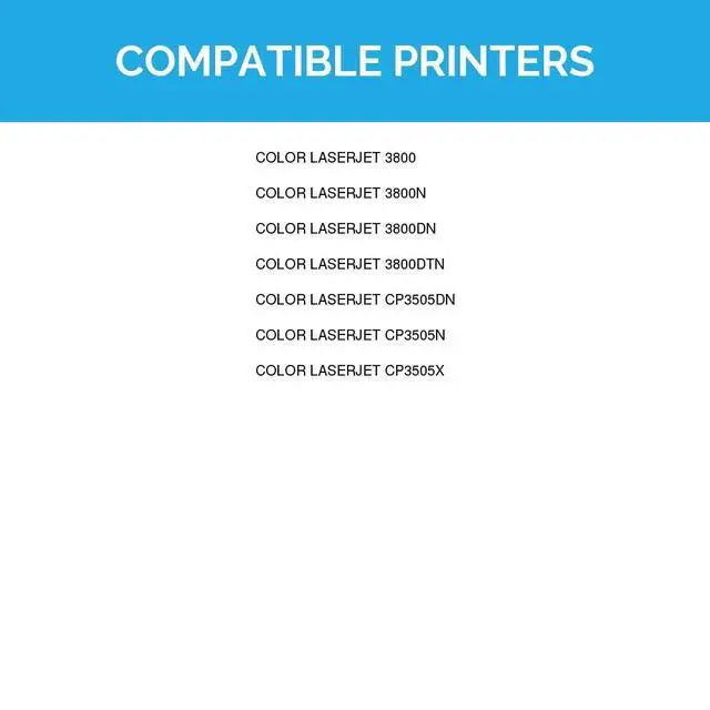 Alt view image 7 of 7 - LD Remanufactured Replacement for HP 503A / Q7581A Cyan Toner Cartridge