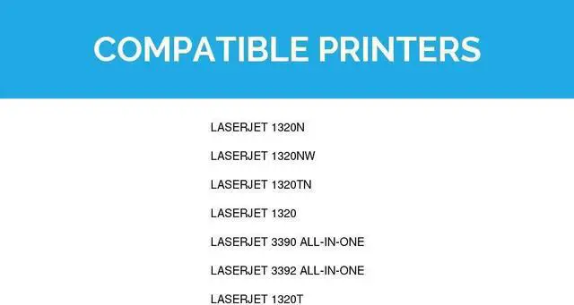 Alt view image 9 of 13 - LD Products Compatible Toner Cartridge Replacement for HP 49X Q5949X High Yield (Black, 10-Pack) For use in HP Printer LaserJet: 1320, 1320n, 1320nw, 1320t, 1320tn, 3390 and 3394
