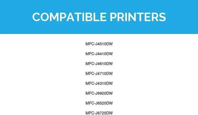 Alt view image 8 of 12 - LD Products Replacement Ink Cartridge Compatible with Brother LC105Y Super High Yield (Single Yellow)