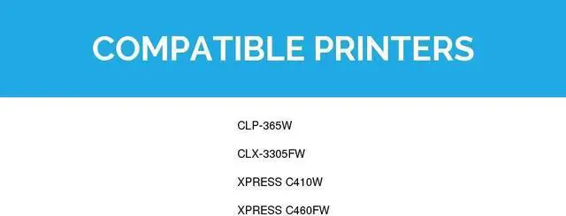 Alt view image 7 of 12 - LD Compatible Toner Cartridge Replacements for Samsung CLT-406S Series (Black, Cyan, Magenta, Yellow, 4-Pack)