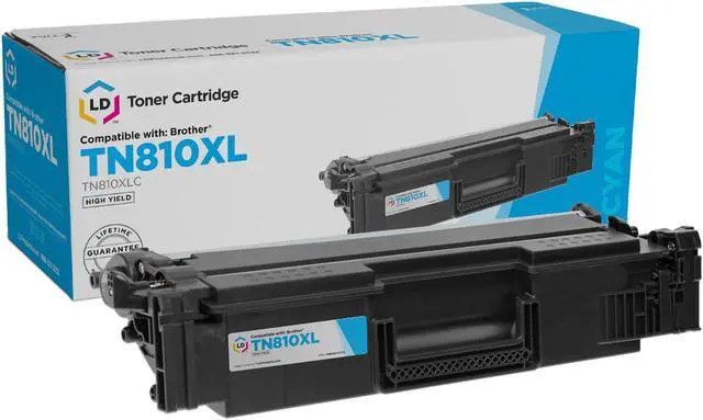 Main image of LD Products Compatible Toner Cartridge for Brother TN810XLC High Yield Cyan Toner Cartridge