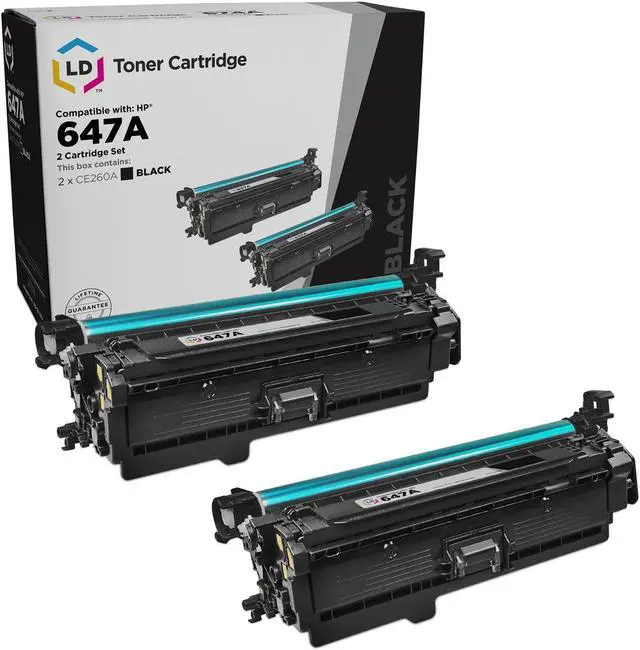 Main image of LD Products Remanufactured Toner Cartridge Replacements (Black, 2-Pack)