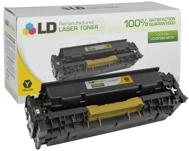 Main image of LD © Remanufactured Replacement for HP CF382A / 312A Magenta Laser Toner Cartridge for use in HP Color LaserJet Pro MFP M476dn, M476dw, and M476nw Printers