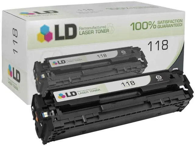 Main image of LD © Compatible Canon 118 / 2662B001AA Black Toner Cartridge for ImageClass LBP7200Cdn, LBP7660Cdn, MF8350Cdn, MF8380Cdw, & MF8580Cdw