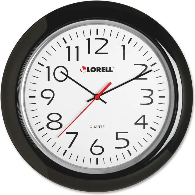 Alt view image 3 of 12 - Lorell 60989 Wall Clock Analog - Quartz