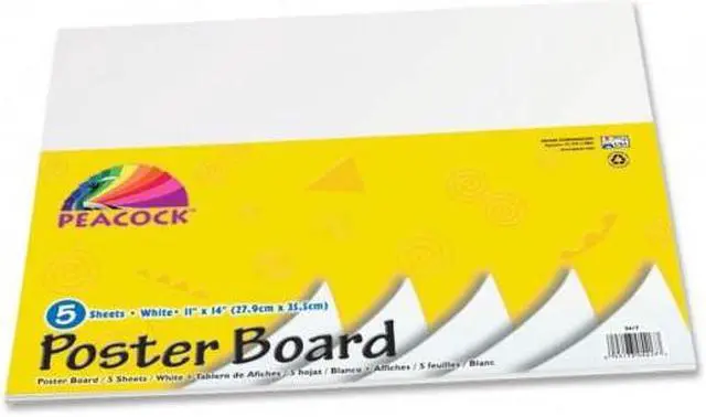 Alt view image 4 of 9 - Peacock Recyclable Poster Board