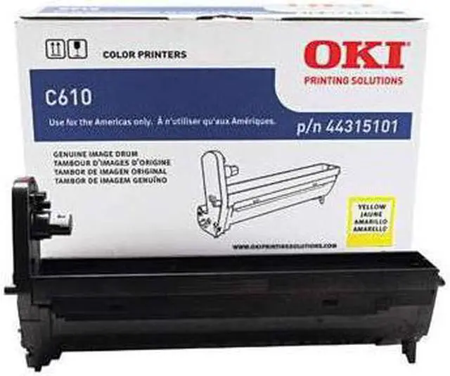 Alt view image 4 of 20 - Oki 44315101/02/03/04 Image Drum - LED Print Technology - 20000 Pages - 1 Each
