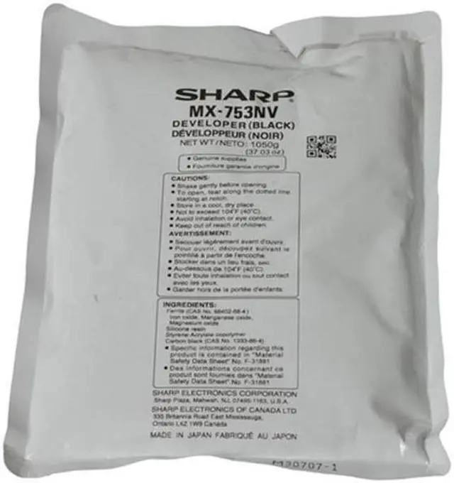 Alt view image 7 of 10 - Sharp MX753NT Toner Cartridge - Black