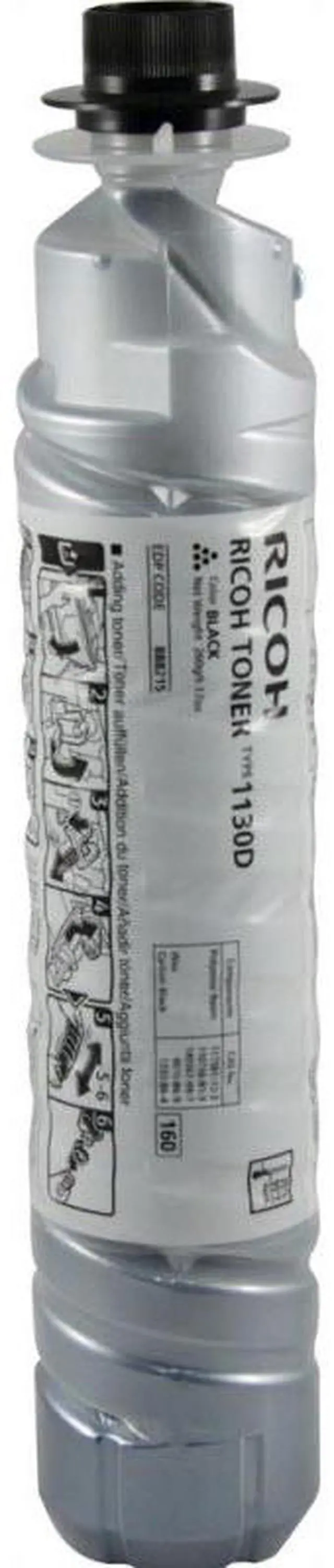 Alt view image 5 of 7 - Ricoh Black Toner Cartridge