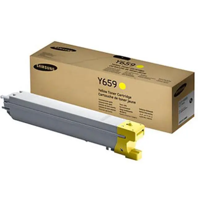 Alt view image 7 of 7 - Yellow Toner Cartridge for Samsung CLT-Y659S MultiXpress CLX-8640ND, MultiXpress CLX-8650ND, Genuine Samsung Brand
