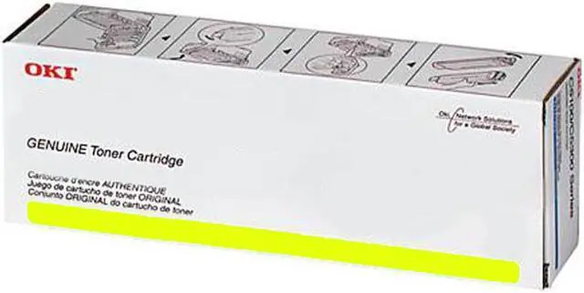 Main image of Yellow Toner Cartridge for Okidata 45396221 MPS3537mc, MPS4242mc, MPS4242mcf, MPS4242mcfx, Genuine Okidata Brand