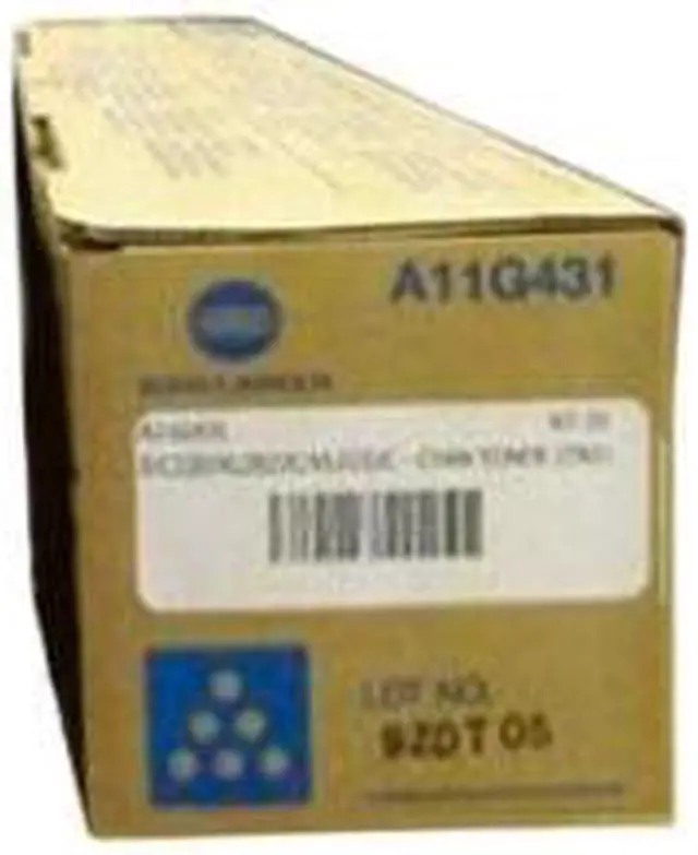 Alt view image 5 of 17 - Konica Minolta TN-216C Toner Cartridge - Cyan