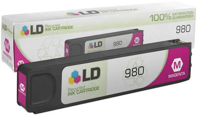 Main image of LD © Remanufactured Replacement for Hewlett Packard D8J08A (HP 980) Magenta Ink Cartridge for use in HP OfficeJet Enterprise Color Flow MFP X585z, MFP X585dn, MFP X585f, X555dn, and X555xh