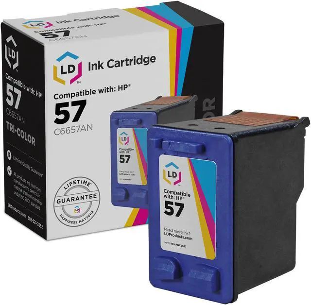 Main image of LD © Remanufactured Replacement Ink Cartridge for Hewlett Packard C6657AN (HP 57) Tri-Color
