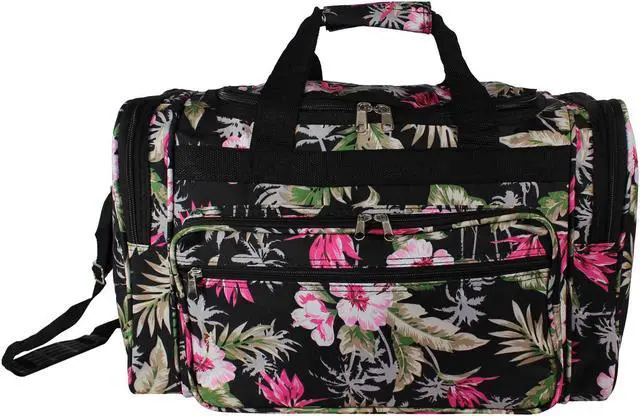 Main image of World Traveler 19-Inch Carry-On Duffel Bag - Tropical Flowers