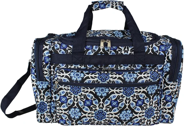 Main image of World Traveler 19-Inch Carry-On Duffel Bag - Winter Flower