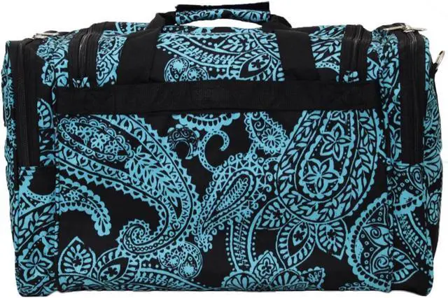 Alt view image 6 of 8 - World Traveler Paisley 19in. Shoulder Duffle Bag