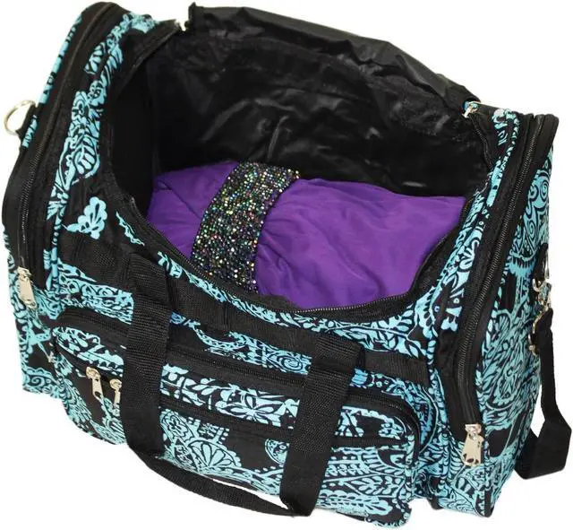 Alt view image 7 of 8 - World Traveler Paisley 19in. Shoulder Duffle Bag