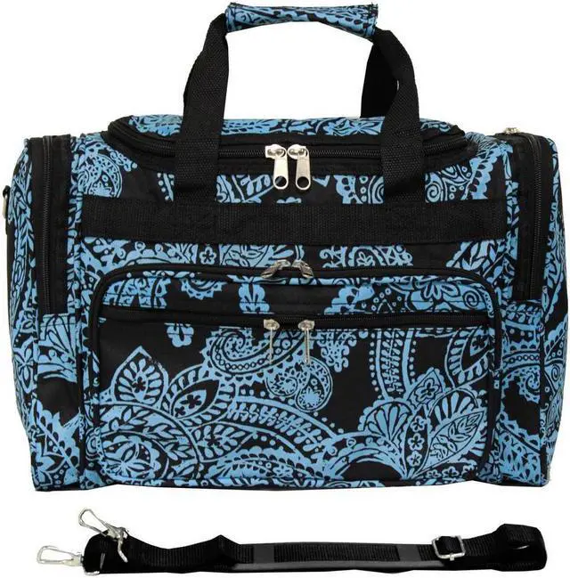 Alt view image 2 of 10 - World Traveler Paisley 16in. Shoulder Duffle Bag