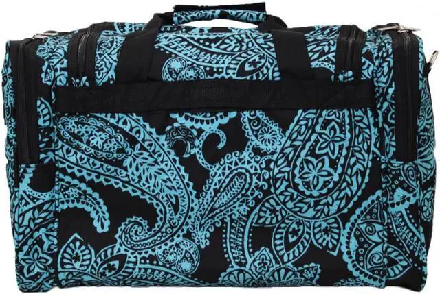 Alt view image 10 of 10 - World Traveler Paisley 16in. Shoulder Duffle Bag
