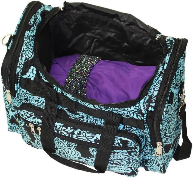 Alt view image 8 of 10 - World Traveler Paisley 16in. Shoulder Duffle Bag