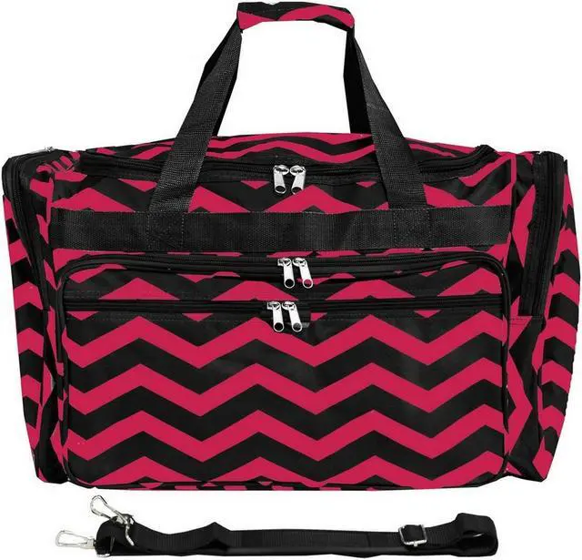 Alt view image 5 of 5 - World Traveler Chevron 22in. Travel Duffle Bag
