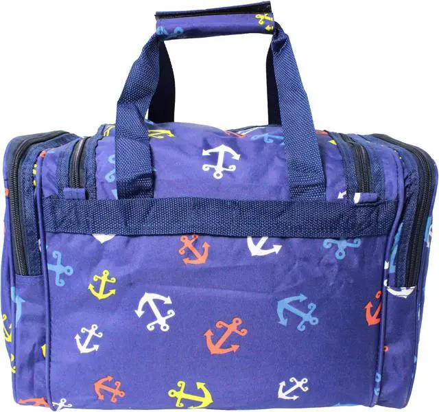 Alt view image 2 of 2 - World Traveler Value Series Pacific 16-Inch Carry-On Duffel Bag - Anchor Blue