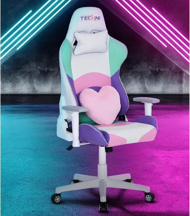 Alt view image 3 of 5 - Urban Designs Kawaii Style High-Back Ergonomic Office-PC Gaming Chair