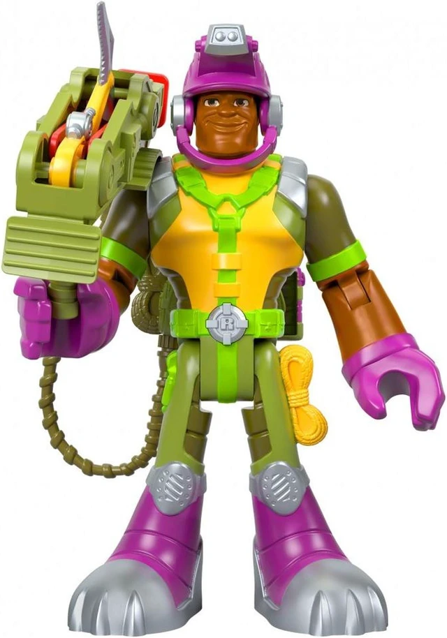 Main image of Fisher-Price Rescue Heroes Rocky Canyon, 6 inch Figure with Accessories