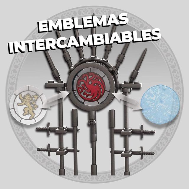 Alt view image 4 of 5 - Mega Construx Game of Thrones The Iron Throne Building Set - 260 Piece