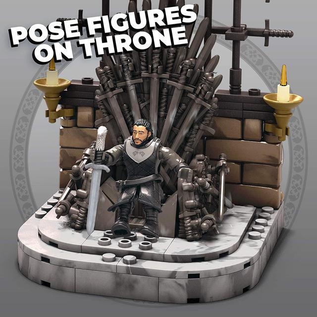 Alt view image 5 of 5 - Mega Construx Game of Thrones The Iron Throne Building Set - 260 Piece