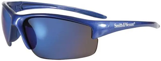 Main image of Equalizer Safety Eyewear Blue Frame Blue Mirror Lens 21301