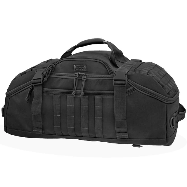 Alt view image 13 of 17 - Maxpedition Doppelduffel Adventure Bag Black