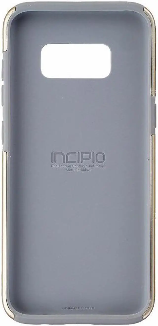 Alt view image 8 of 8 - Incipio  DualPro Case for Samsung Galaxy S8 - Gray/Champagne
