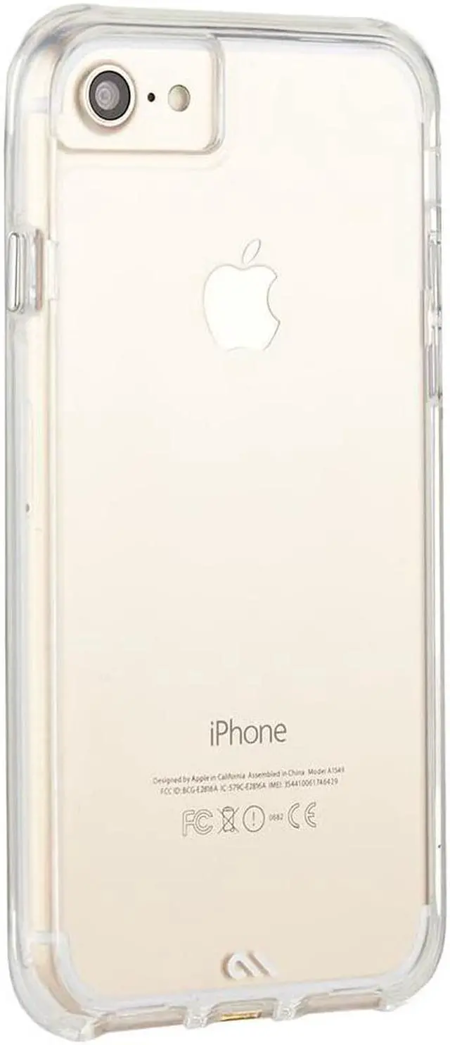 Alt view image 7 of 11 - Case-Mate iPhone SE (2020) iPhone 8 | 7 Case | Tough Clear - Clear