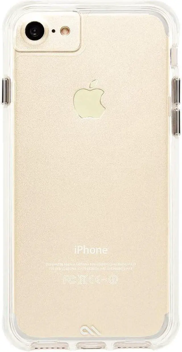 Alt view image 6 of 11 - Case-Mate iPhone SE (2020) iPhone 8 | 7 Case | Tough Clear - Clear
