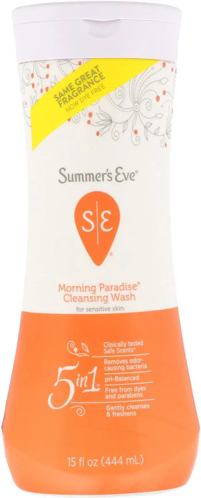 Alt view image 5 of 5 - Summers Eve Cleansing Wash Morning Paradise, 15 Fluid Ounce