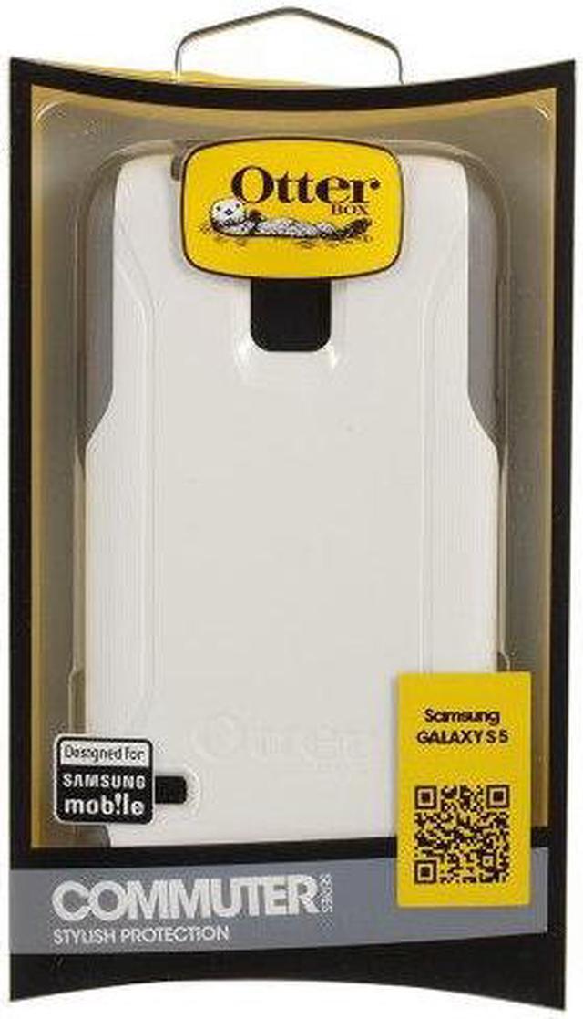 Alt view image 5 of 12 - Samsung Galaxy S5 Otterbox White/Grey (Glacier) Commuter series case