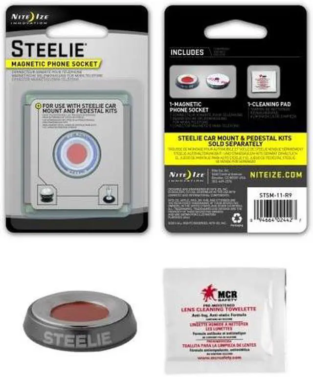 Alt view image 12 of 13 - NITE IZE STSM-11-R7 Steelie Magnet, Universal, Neodymium