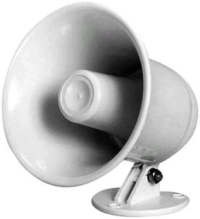 Main image of SPECO TECHNOLOGIES SPC5P PA Horn,Weatherproof,White,10 W
