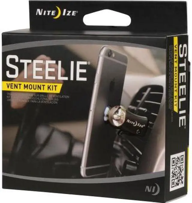 Alt view image 7 of 11 - NITE IZE STVK-11-R8 Car Vent Mount Kit,Universal,Magnet