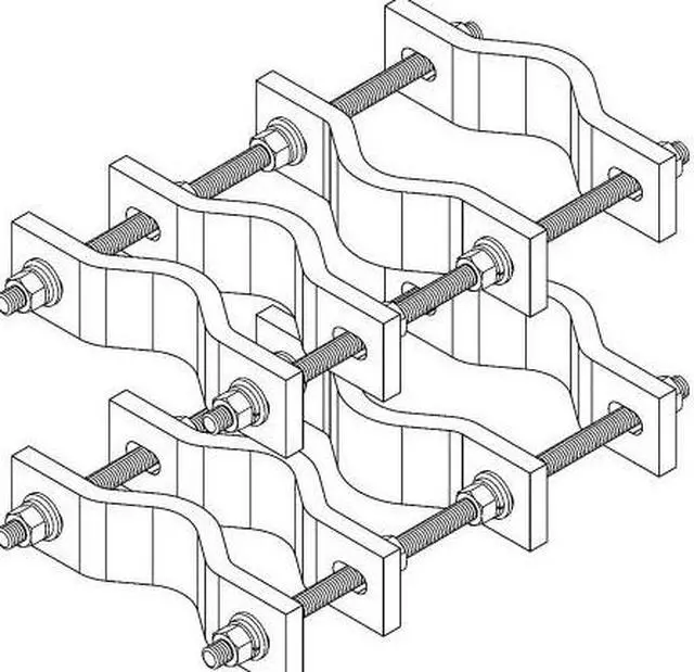 Main image of CommScope - Pipe to Pipe Clamp, Heavy Duty