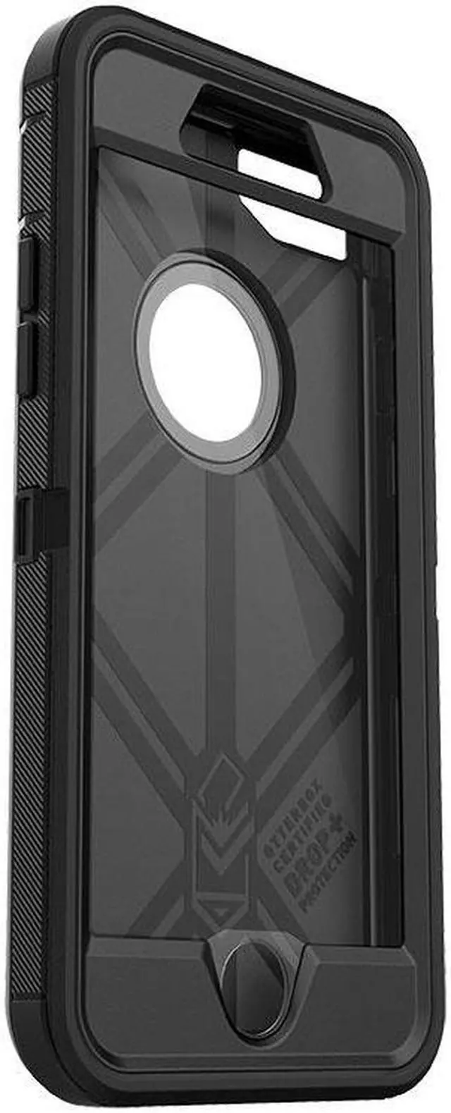 Alt view image 10 of 20 - OtterBox DEFENDER SERIES Case for iPhone 7 (ONLY) - Retail Packaging - BLACK
