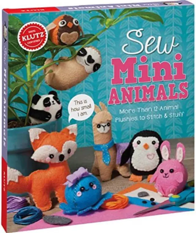 Alt view image 3 of 3 - Sew Mini Animals - Craft Kit by Klutz (810644)