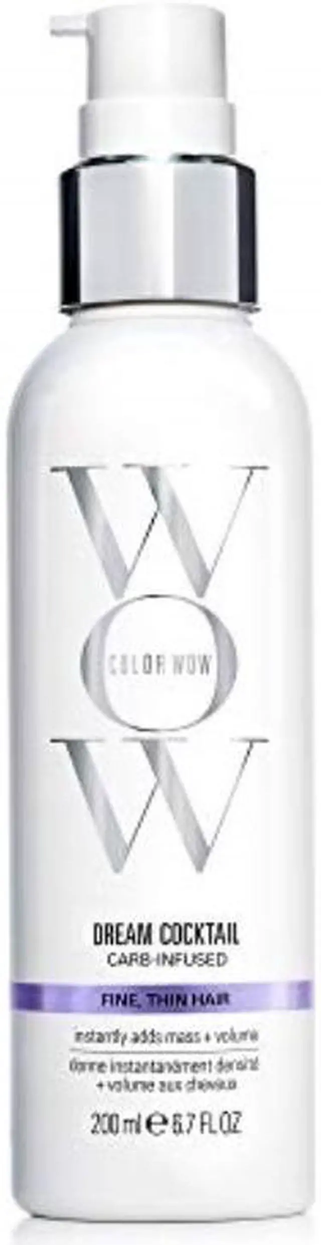 Main image of color wow dream cocktail, carb infused leavein treatment for fine, thin hair, 6.7 fl oz