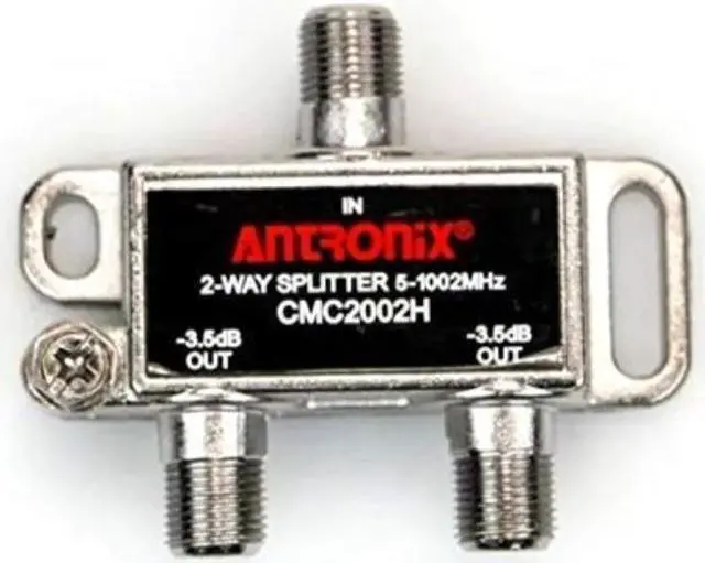 Alt view image 6 of 12 - Cable Modem&MOCA Coaxial 2-Way Splitter For Bidirectional RG6/RG59 Communication