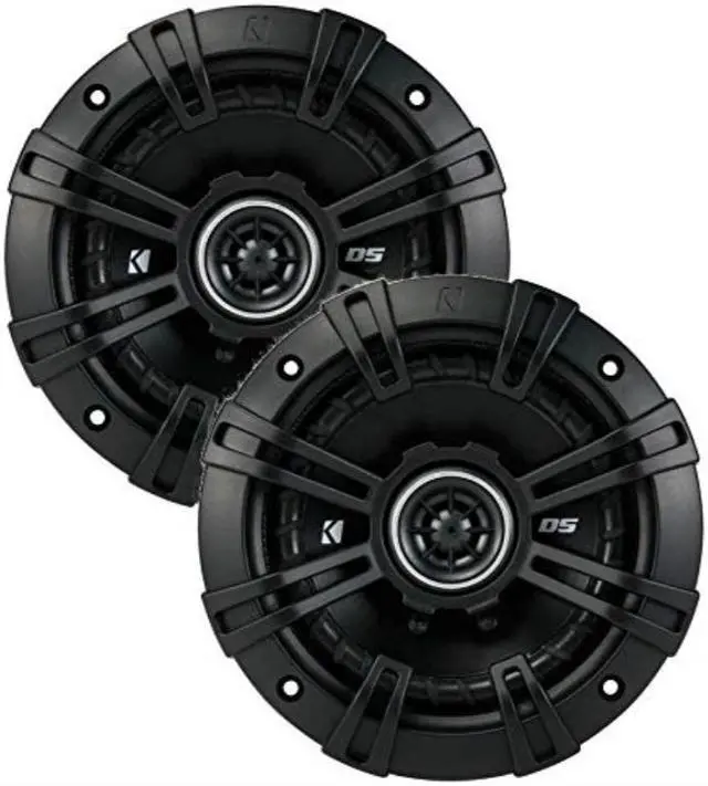 Alt view image 2 of 4 - 2 Kicker 43DSc504 D-Series 5.25 200W 2-Way 4-Ohm car Audio coaxial Speakers