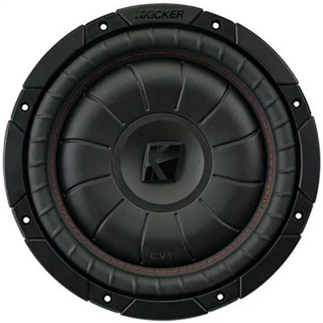 Alt view image 16 of 20 - Kicker 43CVT102 10 inch CompVT 2 Ohm Subwoofer